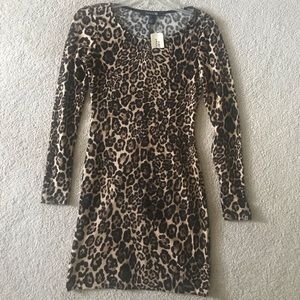 Cheetah Print Dress